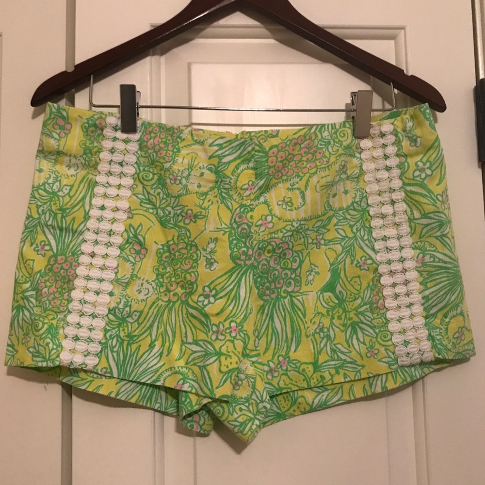 Lilly Pulitzer Crazy Cat House Liza Shorts 6